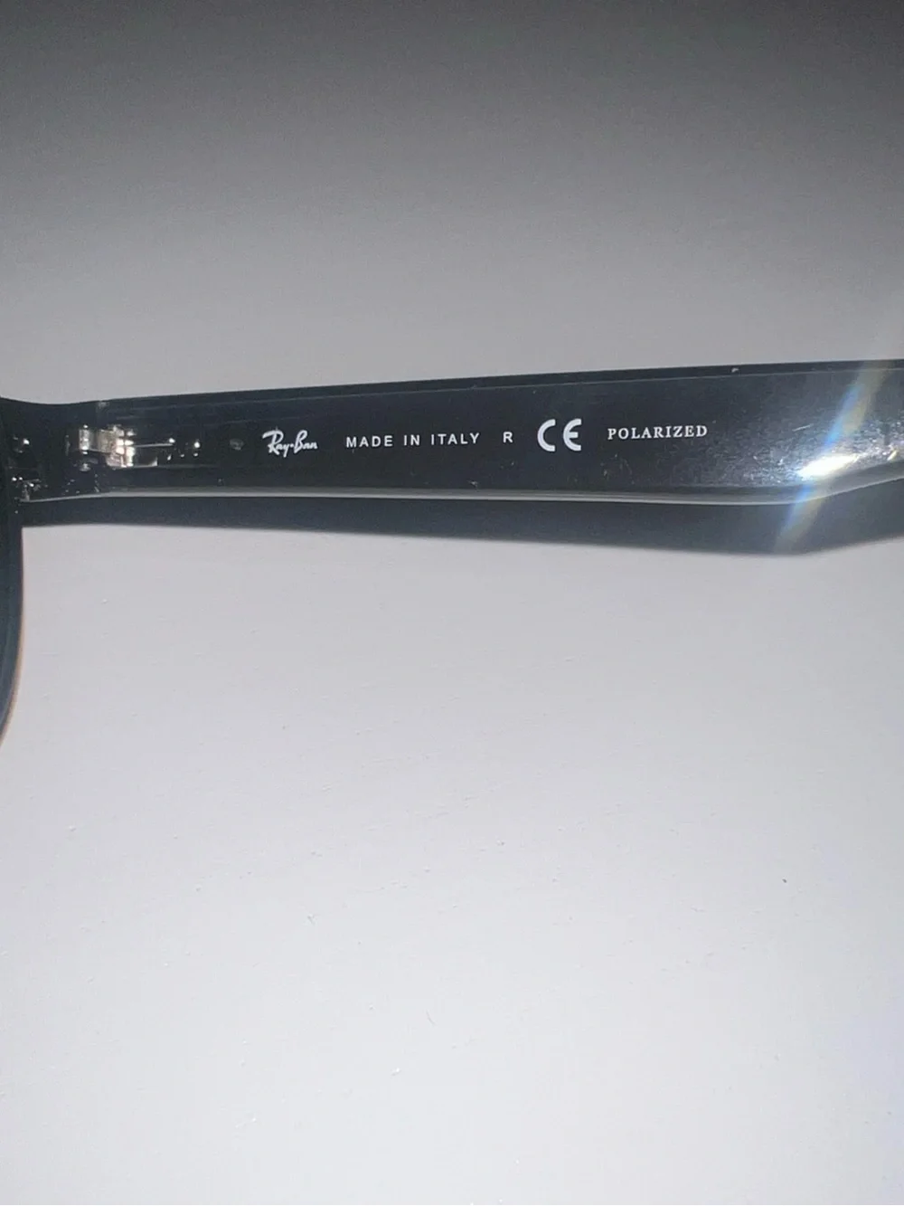 Ray-Ban RB3530 Polished Black Polarized - RB3530 002/9A 58-17-140 NEW With Case